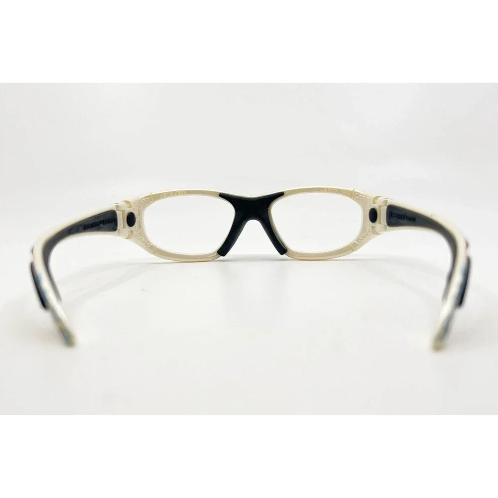 REG SPECS Sport Specs Safety Glasses White Peace Hearts Youth Kids Eyewear